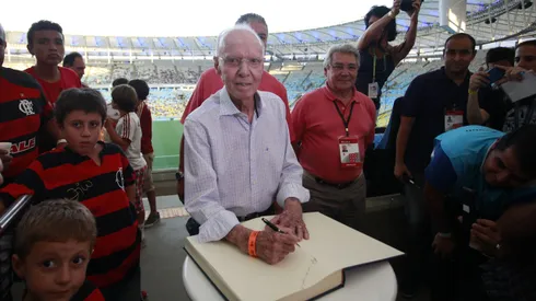 Zagallo quase fechou com o Palmeiras Foto: Wagner Meier/AGIF