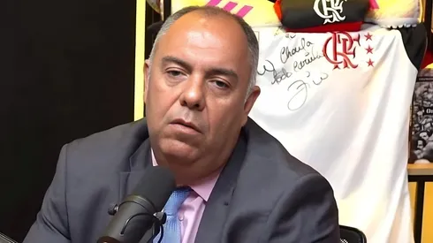 Marcos Braz, VP de futebol do Flamengo Foto: Reprodução/Charla Podcast