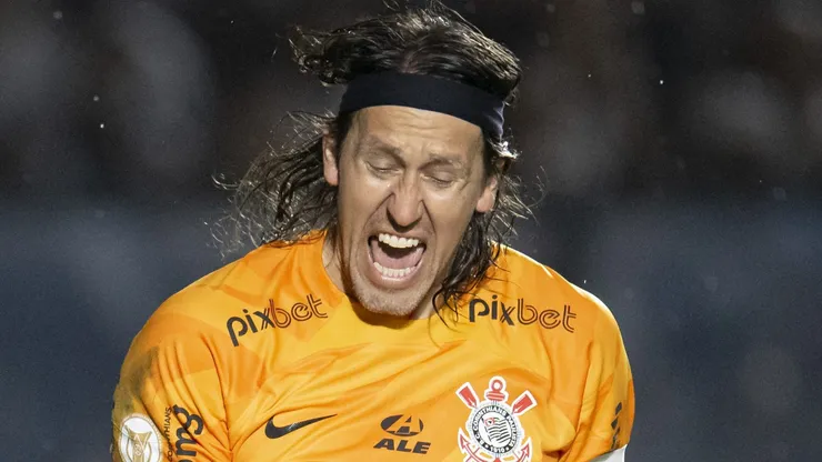 Foto: Jorge Rodrigues/AGIF - Cássio em partida do Corinthians no Campeonato Brasileiro de 2023