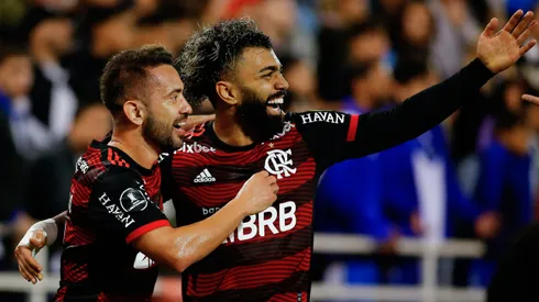 Gabigol deixa mensagem após saída de Everton Ribeiro. Foto: Fotobairesarg/AGIF