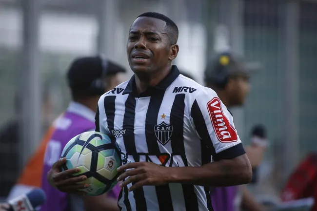 Robinho ,jogador do Atletico-MG durante partida no Independencia. Thomás Santos/AGIF