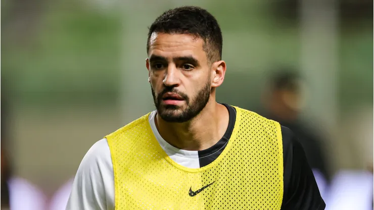 Renato Augusto jogador do Corinthians durante aquecimento antes da partida contra o America-MG no estadio Independencia pelo campeonato BRASILEIRO A 2023. Gilson Junio/AGIF