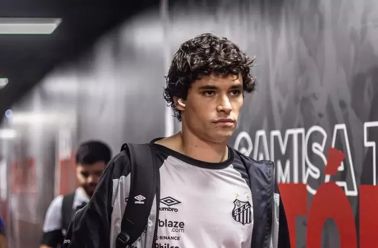 Dodô em ação pelo Santos – Foto: Raul Baretta/Santos