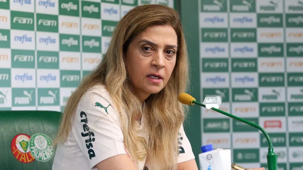 Leila Pereira pelo Palmeiras. (Foto: Fabio Menotti)