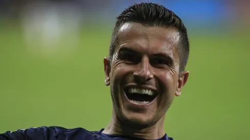 Marcelo Grohe,jogador do Gremio durante partida no Mineirao. Foto: Thomas Santos/AGIF