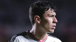 Ferraresi jogador do Sao Paulo durante partida contra o Internacional no estadio Morumbi pelo campeonato Brasileiro A 2022. Foto: Ettore Chiereguini/AGIF