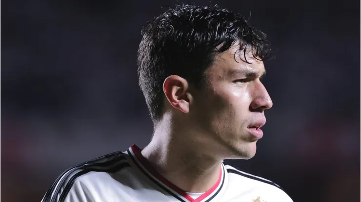 Ferraresi jogador do Sao Paulo durante partida contra o Internacional no estadio Morumbi pelo campeonato Brasileiro A 2022. Foto: Ettore Chiereguini/AGIF