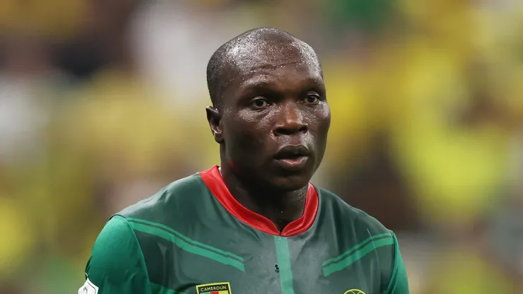 Aboubakar em ação pela seleção de Camarões. Foto: Clive Brunskill/Getty Images.