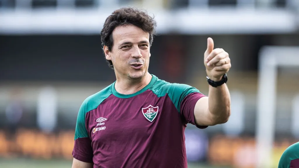 Fernando Diniz não é mais o treinador do Fluminense. Foto: Abner Dourado/AGIF