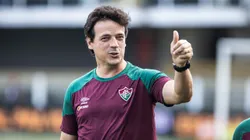 Torcida comemora a demissão de Fernando Diniz. Foto: Abner Dourado/AGIF