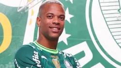 Caio Paulista já chegou 'chegando' no Palmeiras e brincou com futuro companheiro na Academia - Foto: Fábio Menotti/Palmeiras