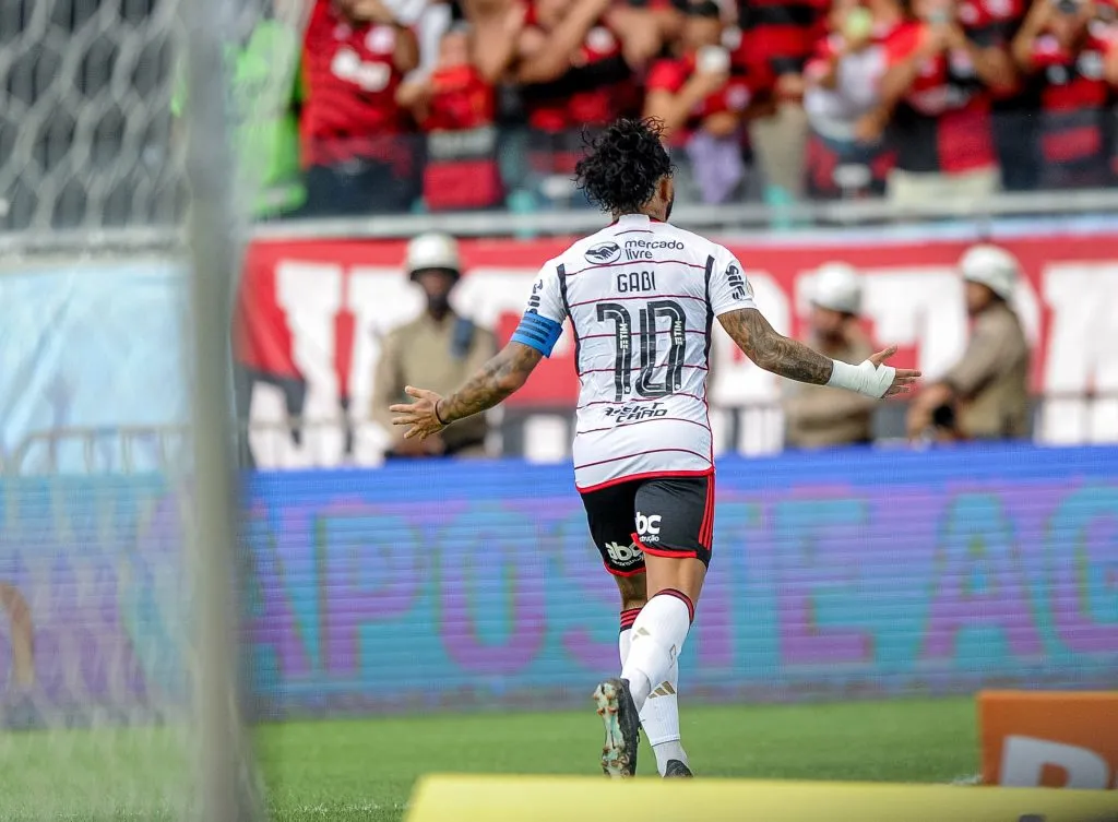 Gabigol foi alvo do Corinthians e entrou na radar do Bahia. Foto: Jhony Pinho/AGIF
