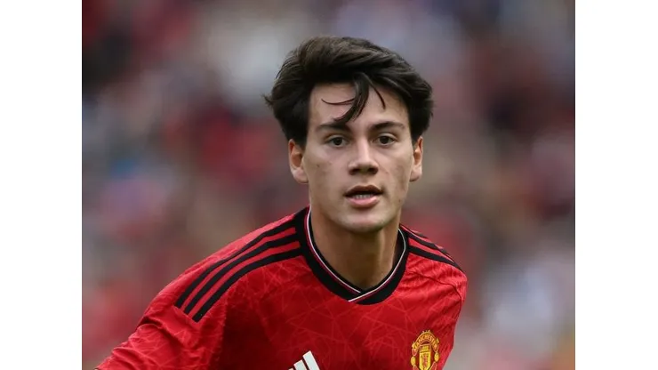 Facundo Pellistri, do Manchester United e da Seleção Uruguaia - Foto: Charles McQuillan/Getty Images