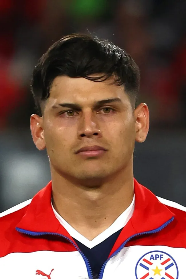 Matías Espinoza, lateral-esquerdo do Libertad, e da Seleção Paraguaia – Foto: Marcelo Hernandez/Getty Images