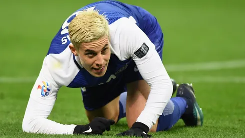 Nicolás Milesi foi oferecido ao Santos por empresários nos últimos dias - Foto: Masashi Hara/Getty Images