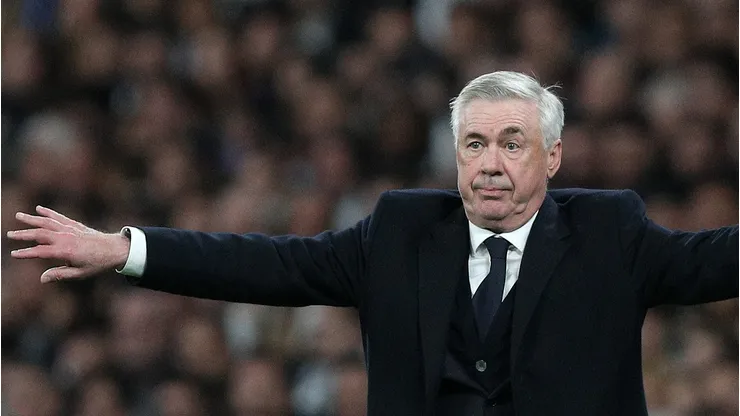 Carlo Ancelotti renovou com o Real Madrid. Gonzalo Arroyo Moreno/Getty Images