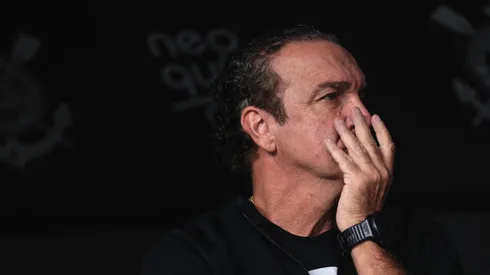 Cuca pediu demissão do Corinthians após protestos da torcida. Ettore Chiereguini/AGIF