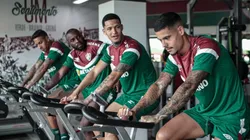Zagueiro do Fluminense retorna aos treinamentos com o clube. Foto: Lucas Merçon / Fluminense