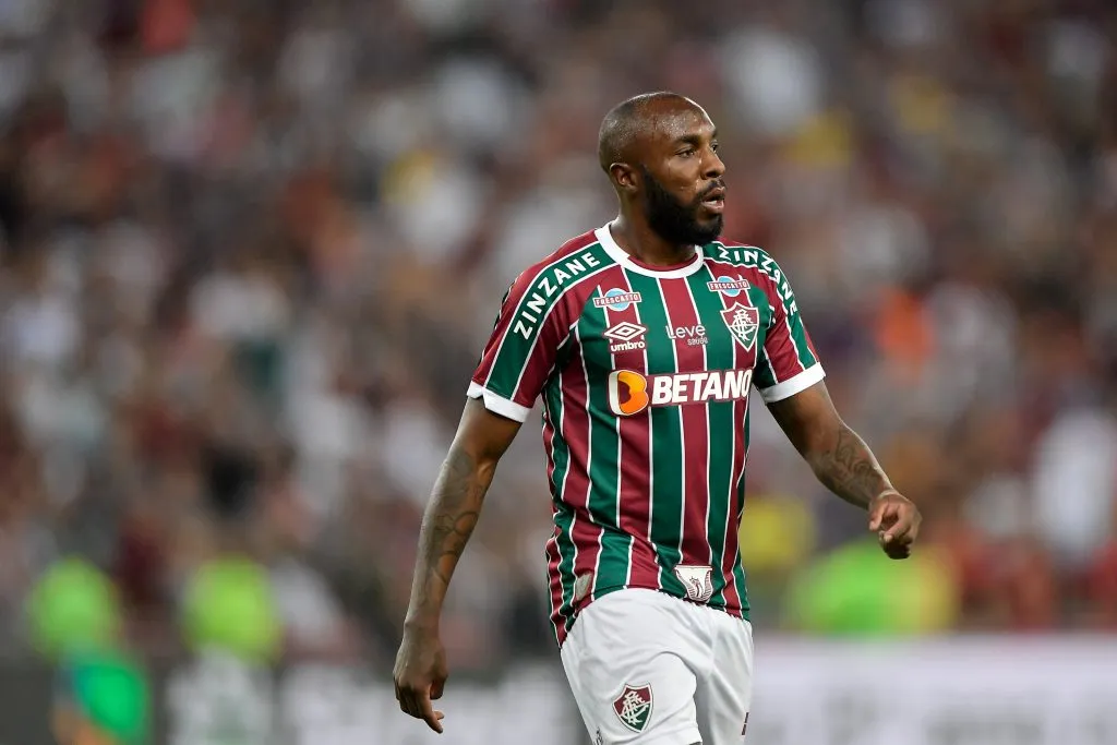 Manoel atuando pelo Fluminense na Copa do Brasil contra o Flamengo em maio de 2023. Foto: Thiago Ribeiro/AGIF