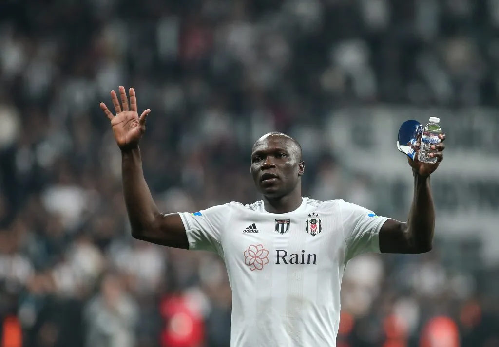 Aboubakar, jogando pelo Besiktas, da Turquia – Foto: Ahmad Mora/Getty Images