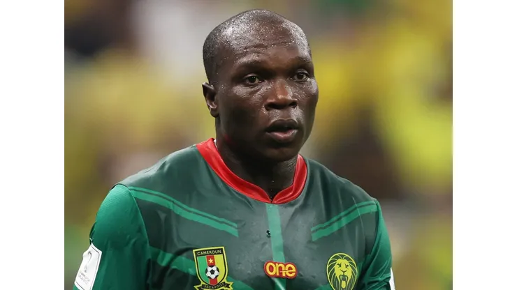 Aboubakar, em ação pela Seleção Camaronesa - Foto: Clive Brunskill/Getty Images