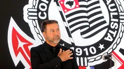 Foto: Jose Manoel Idalgo/Corinthians - Augusto Melo em sua posse como presidente do Corinthians