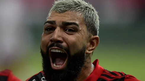 Foto: Thiago Ribeiro/AGIF - Gabigol em partida do Flamengo no Campeonato Carioca de 2021