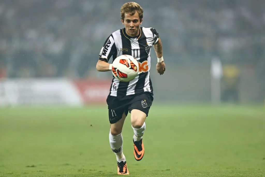 Bernard em atividade pelo Atlético-MG. Foto: Heuler Andrey/AGIF