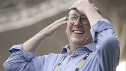 John Textor dono da Saf do Botafogo antes da partida contra o Cruzeiro no estadio Engenhao pelo campeonato Brasileiro A 2023. Jorge Rodrigues/AGIF