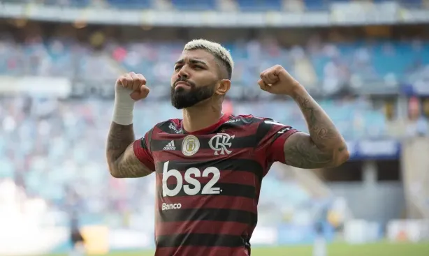 Gabigol em ação pelo Flamengo – Foto: Alexandre Vidal/Flamengo