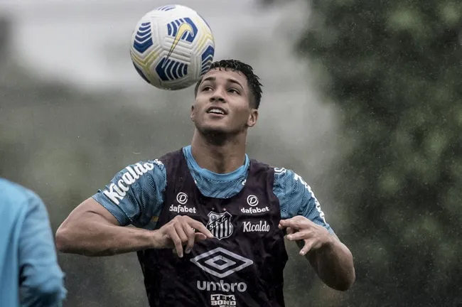 Marcos Leonardo, artilheiro do Santos – Foto: Ivan Storti/Santos FC