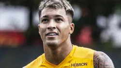 Marcos Leonardo, atacante do Santos - Foto: Bruno Santoni / Santos FC