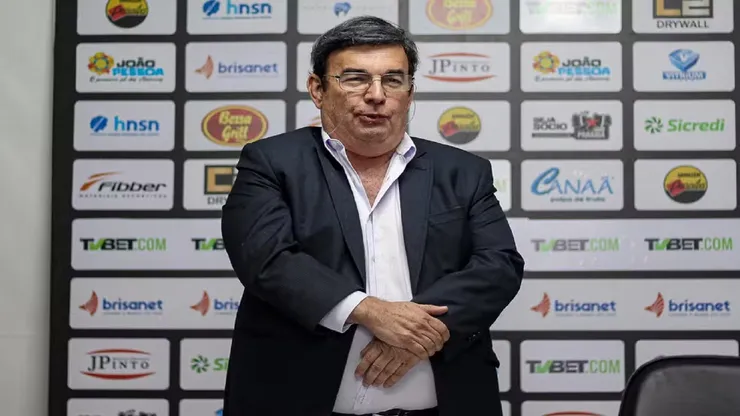 Foto: Cristiano Santos/ Botafogo-PB - Roberto Burity, presidente do Botafogo-PB