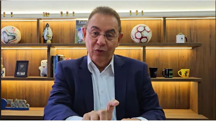 Flavio Prado acredita que melhor destino para Luiz Henrique é o Flamengo. Reprodução Flavio Prado Entre Amigos