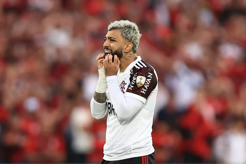 Gabigol não vive boa fase no F;a. (Foto: Buda Mendes/Getty Images)