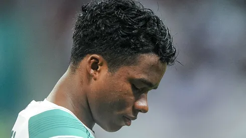 Foto: Jhony Pinho/AGIF - Endrick em partida do Palmeiras no Campeonato Brasileiro de 2023