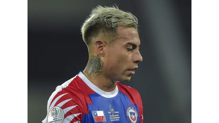 RJ - Rio de Janeiro - 02/07/2021 - COPA AMERICA 2021, BRASIL X CHILE - Vargas jogador do Eduardo Vargas, atacante do Atlético-MG, pelo Chile, na Copa América - Foto: Thiago Ribeiro/AGIF