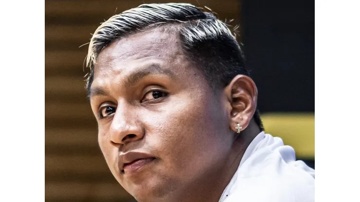 Alfredo Morelos, atacante do Santos - Foto: Raul Baretta/ Santos FC