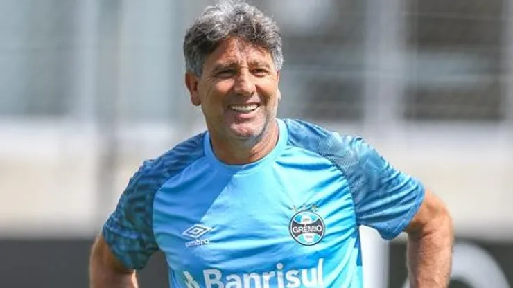 Foto: Lucas Uebel/Grêmio - Renato Gaúcho pede jogador ao Grêmio