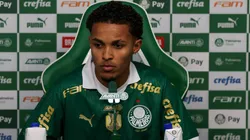 Lázaro somou poucos minutos pelo Palmeiras sob o comando de Abel - Foto: Cesar Greco/Palmeiras/by Canon