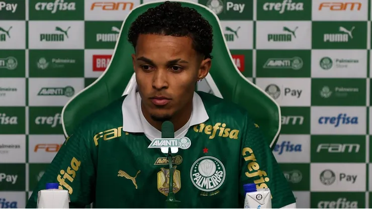 Lázaro somou poucos minutos pelo Palmeiras sob o comando de Abel - Foto: Cesar Greco/Palmeiras/by Canon
