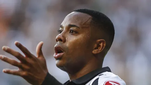 MG - Belo Horizonte - 07/05/2017 - Mineiro 2017, Atletico-MG x Cruzeiro - Robinho ,jogador do Atletico-MG durante partida no Independencia. Foto: Thomás Santos/AGIF