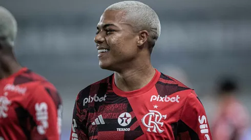 Igor Jesus já soma uma assistência no Mengão de Tite em 2024 - Foto: Heber Gomes/AGIF