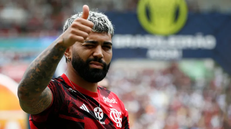 Gabigol, atacante do Flamengo - Foto: Wagner Meier/Getty Images