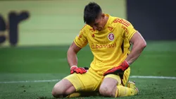 Rochet atuando pelo Inter no Campeonato Brasileiro de 2023. Foto: Maxi Franzoi/AGIF