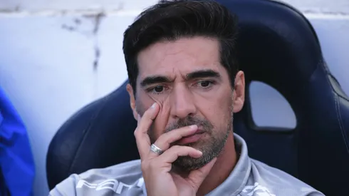 Abel foi criticado por ex-rival do Palmeiras - Foto: Ettore Chiereguini/AGIF.