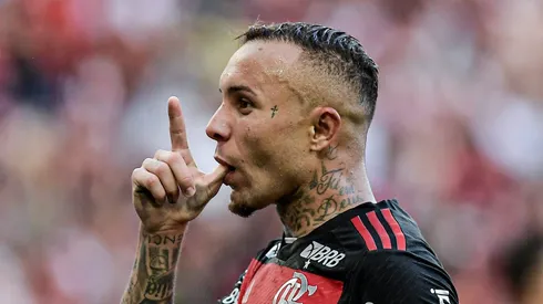 Everton Cebolinha revela conversa com Gerson antes de clássico pelo Flamengo. Foto: Thiago Ribeiro/AGIF