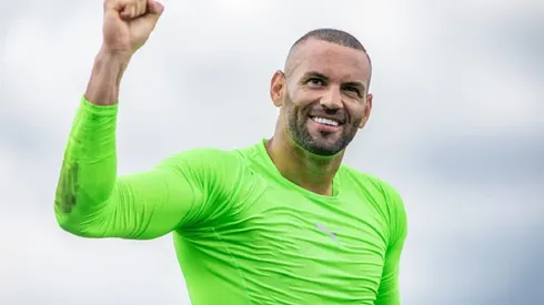 Foto: Abner Dourado/AGIF - Weverton, goleiro do Palmeiras