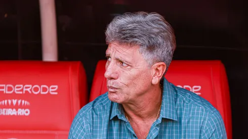 Renato Gaúcho durante o Gre-Nal 441. Foto: Maxi Franzoi/AGIF