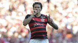 Foto: Flamengo/Divulgação - Pedro comemora gol contra o Fluminense